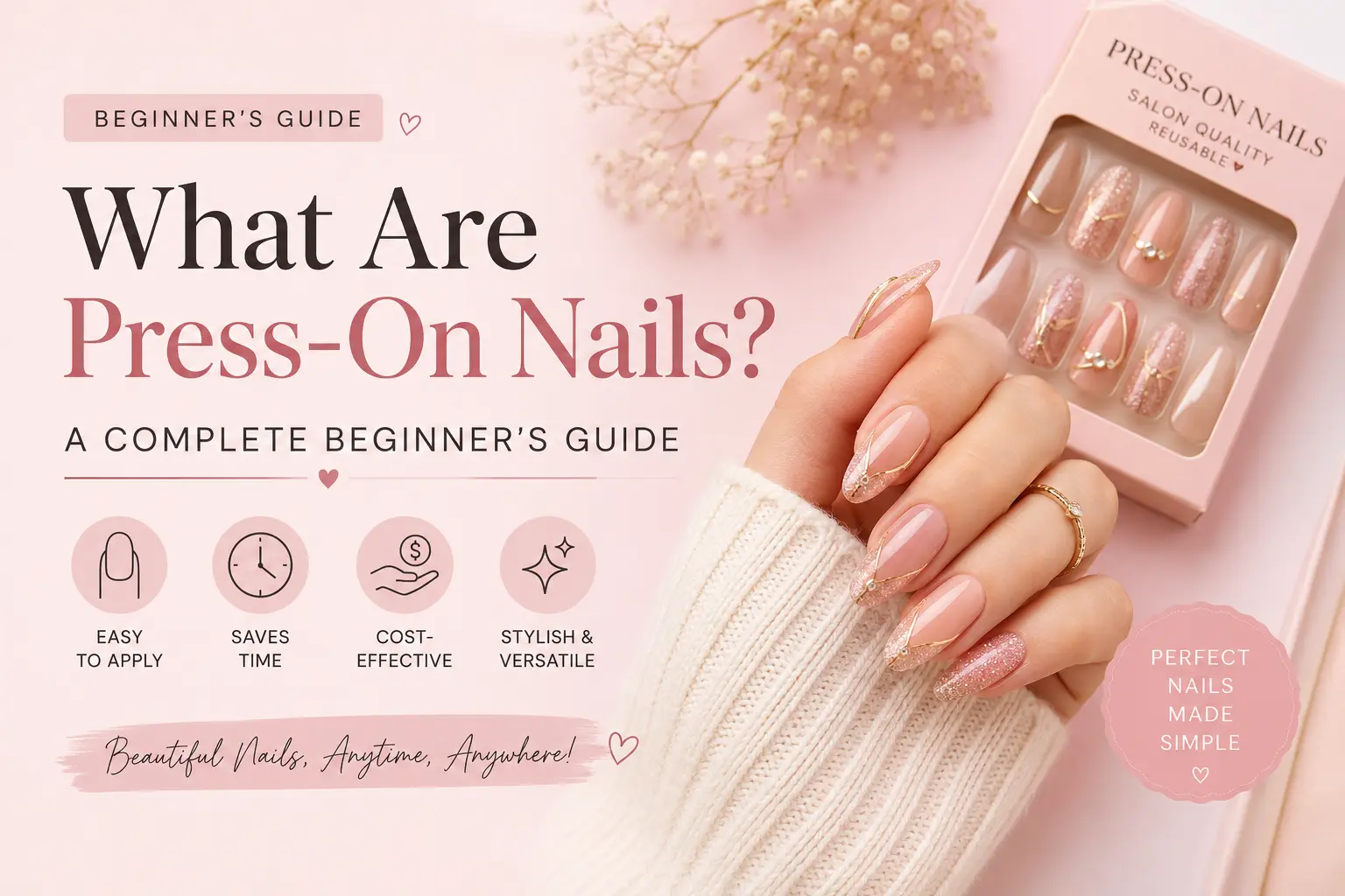 What Are Press-On Nails? The Ultimate Guide for Beginners