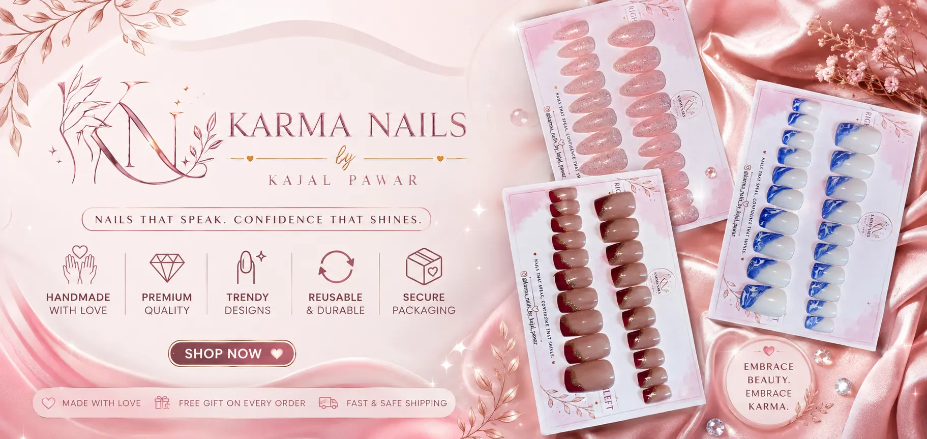 Karma Nails Main Banner